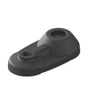 M Feet and wheels Profile series I-40 Base 40 with arm, ball 15 Pivoting knuckle foot for levelling and reliable floor mounting Material: Plastic (PA), glass