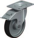 Feet and wheels Profile series I-40 Heavy-duty castor Heavy-duty castor with fitted