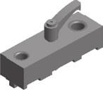 Tools Profile series I-40 Drilling jig slot 8 mm Use to drill standard holes for the