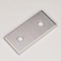 L L1 Fasteners Profile series I-40 Tie plate Links two aluminium profiles. Note: To install the ESD-ready tie plates, use a notched slot nut in order to make a conductive link.