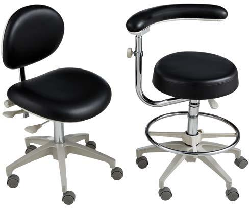 Series 5 Dental Chair Features Thin back design for comfortable, ergonomic patient access Anatomically designed padding optimizes patient