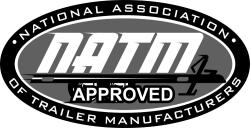 compliance with federal safety regulations and industry standards. N.A.T.D.A. Towmaster is a member of the North American Trailer Dealer Association.