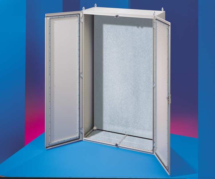 FREE-STANDING ENCLOSURES ES 5000 6 enclosures ES 5000 1 2 4 7 5 8 9 1 Foamed-in PU seal, may be overpainted and stove-enamelled up to 180. Doors have a floor clearance of approximately.