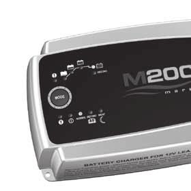M200 Battery Charger For lead-acid batteries