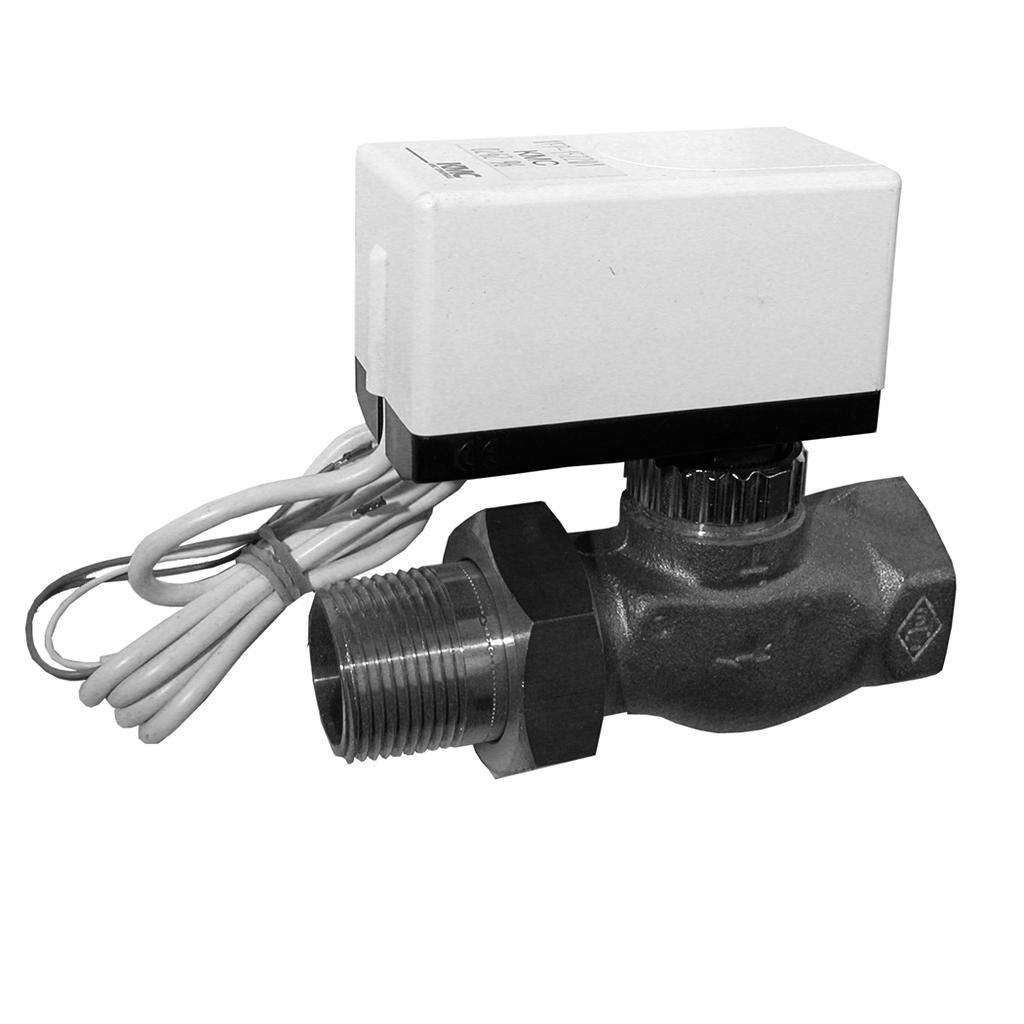 VEP 15,25 Series Electronic Zone Control Valves 1/2, 3/4 &1 2-Way Description These Zone Control valves are designed for the control of hot or chilled water in radiation, fan coil, and other terminal