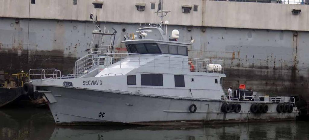 Secwav 3 patrol vessel 25.00 m 6.10 m 2.