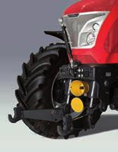 KEY FEATURES AND BENEFITS CLOSED-CENTRE HYDRAULIC SYSTEM ELECTRONICALLY-CONTROLLED REAR HITCH 4-SPEED PTO AS STANDARD CONSTANT PTO POWER WITH THE POWER PLUS SYSTEM UP TO 7 DEDICATED ELECTROHYDRAULIC