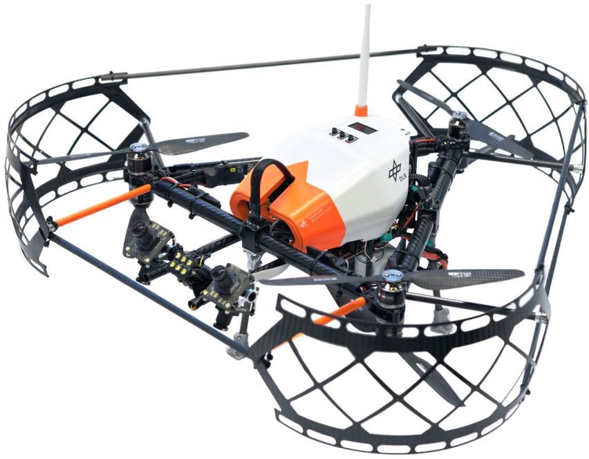 Drone application MAV and ground-station PC act as IoT device.