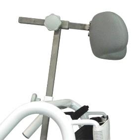 provides great comfort to the user.  depth and angle adjustable.