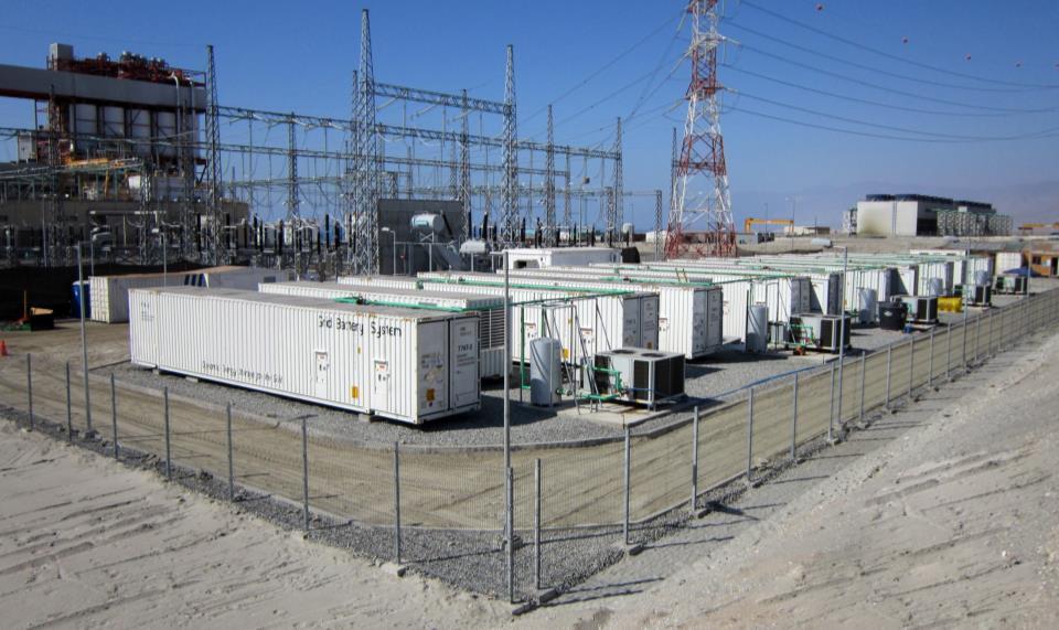 Energy Storage in Primary Reserve Located in Chile, South America 1,400km