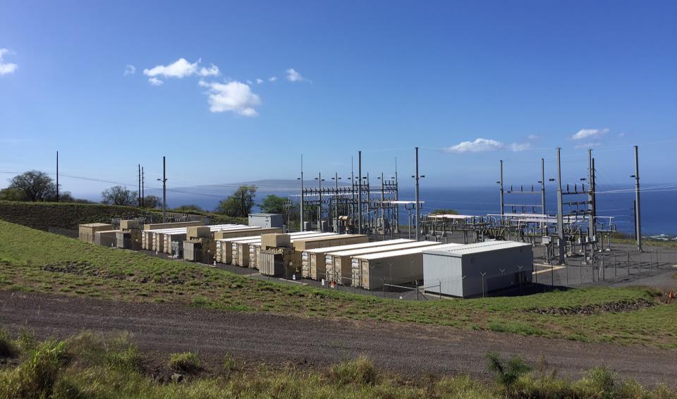 Energy Storage in Ramp Rate Management Located on Maui, Hawaii 11MW lithium ion