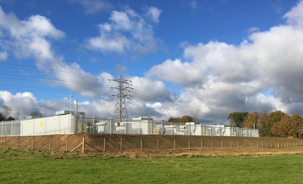 40MW/20MWh GSS grid storage solution Glassenbury, UK Enhanced Frequency