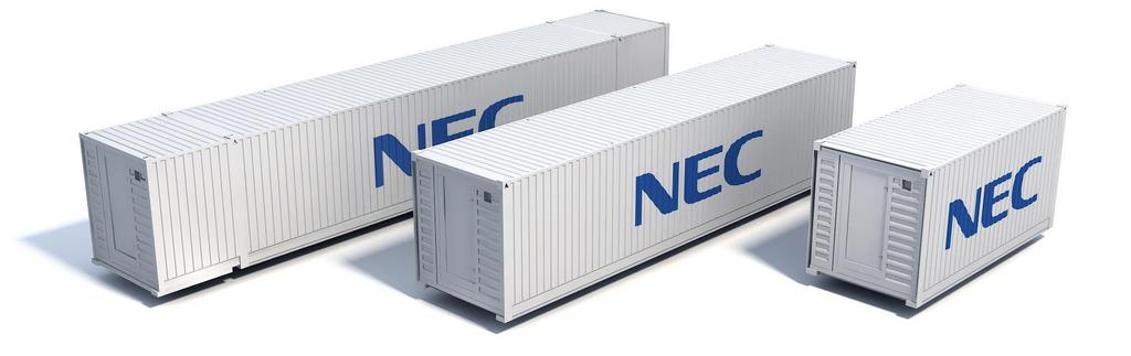 GSS Grid Storage Solution Flexible power and energy options using standard components 53 Container 40 Container 20 Container Configured for
