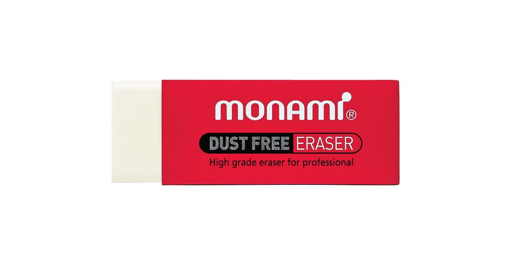 94 MISCELLANEOUS Dust Free Eraser Essential for erasing graphite on drafting film and tracing paper Soft white plastic eraser works clearly without damaging paper surface Resists breakage, even with