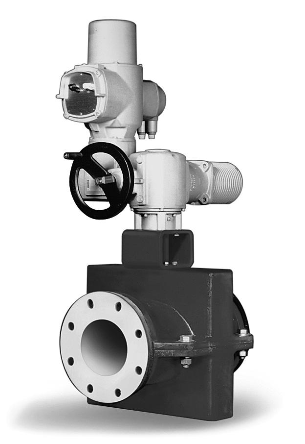 SERIES 5200E Installation, Operation and Maintenance Manual The Red Valve Series 5200E Electrically Actuated Control Pinch Valve is a bi-directional valve designed for tough slurry applications.