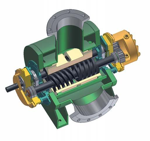 TWIN SCREW PUMPS SERIES 2SP The new pump 2SP Series by SEIM represent the evolution of more than 35 years of experience in the field of design and construction of screw rotary pumps.