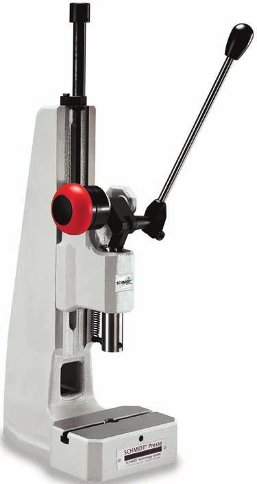 SCHMIDT Toggle Presses The high Force at the End of Stroke, just where it is important Do you need a high force at the end of stroke for materialtransforming processes?