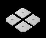 ASMP58SS Seismic Mounting Plate, 5/8-in. 5/8 in. ASMP34SS Seismic Mounting Plate, 3/4-in. 3/4 in. Seismic Panel Mounting Kits Kit of two(2) panel supports install within the enclosure.