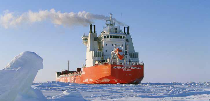 Norilskiy Nickel ICEBREAKING CARGO VESSELS NORILSKIY NICKEL Arctic container vessel Norilskiy Nickel is the world s first commercial vessel capable of operating independently year-around in the