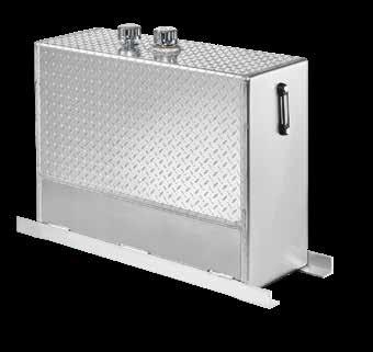 AMERICAN WET TANK SYSTEM Model A4000 Aluminum Upright - 50 Gallon Tank Size: 35¼" long x 13" wide x 26¼" high Product Weight: 60# Total aluminum construction; top tank section built of Bright Diamond