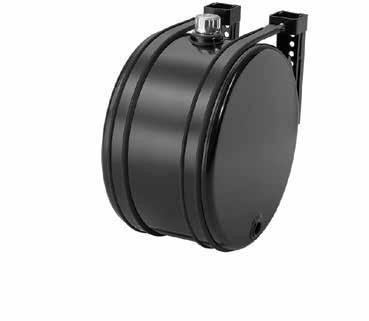 AMERICAN WET TANK SYSTEM Model A3525 Steel Saddlemount - 25 Gallon Tank Size: 24" diameter x 15" long Product Weight: 55# Mounting Kit Weight: 44# Roll-formed cylindrical steel tank, domed ends are