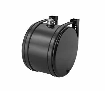 HYDRAULICS Model A3535 Steel Saddlemount - 35 Gallon Tank Size: 24" diameter x 19" long Product Weight: 62# Mounting Kit Weight: 44# Roll-formed cylindrical steel tank, domed ends are die stamped.