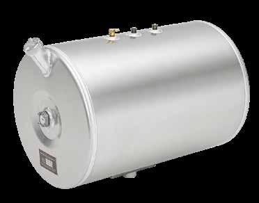 REEFER SYSTEMS 22" Aluminum Reefer Tank Original Equipment Replacement; Mounting Kit Not Included AR2235 35 Gallon Capacity, 22" diameter x 27" long Product