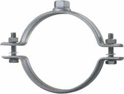 Pipe rings stainless MP-MR pipe ring With metric connection boss without insulating inlay M16 SW4 s h 16 ød M1 SW19 bs M10 SW17 b 10 1 Size Clamping range, Connection thread / Clamping Dimensions