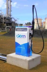 A15 or 15% alcohol: 12% methanol with 3% ethanol cosolvent Methanol / gasoline pump at Coogee plant site