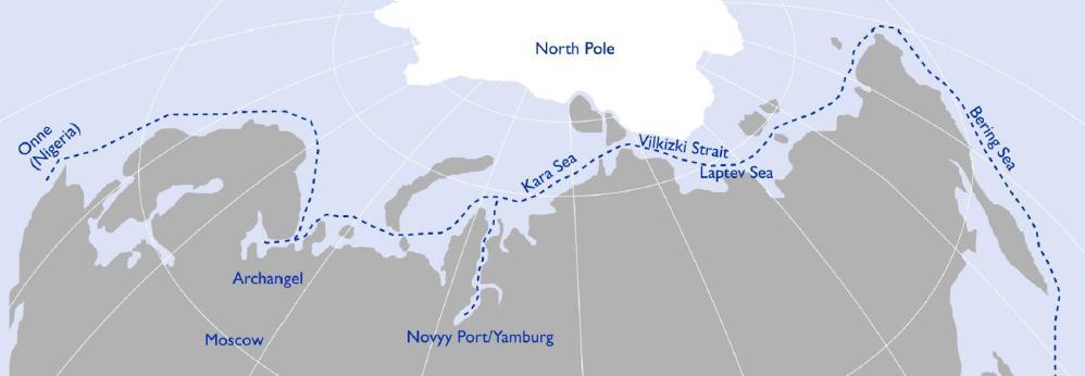 First Commercial Transit Voyage of a non-russian flag vessel via the Northern Sea Route mv Beluga Fraternity & mv Beluga Foresight in 2009 Saved more than 3000 miles and 10 days compared to the Suez