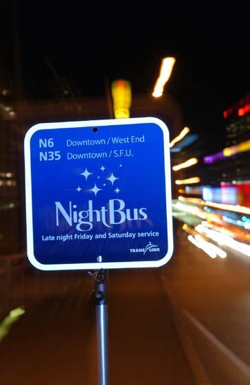 PROGRAM: INCREASE FREQUENCY AND SPAN OF SERVICE ON NIGHTBUS NETWORK PROGRAM DESCRIPTION The NightBus network provides late-night service on select corridors, primarily in and out of Downtown