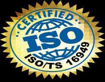 ISO 9001 certified.