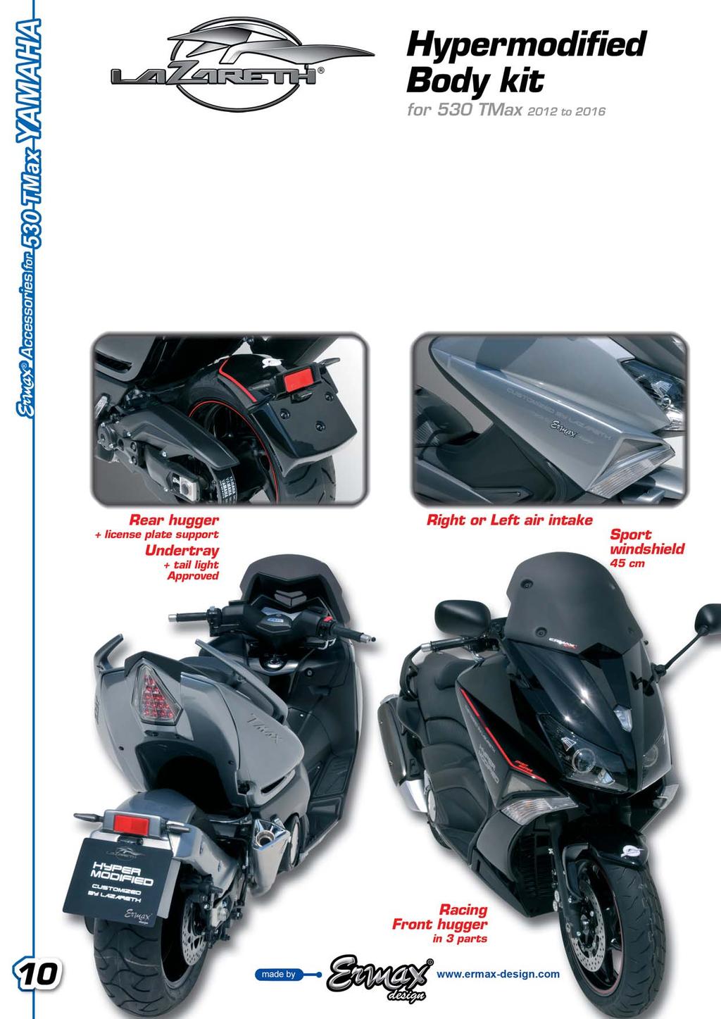 The use of the YAMAHA brand andor photos representing YAMAHA scooter models is made solely for customers information to indicate our products destination as accessories for these scooters.