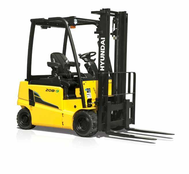 Your satisfaction is our priority! Hyundai introduces a new line of 9-series battery forklift trucks.