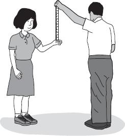 As soon as the second student sees the ruler fall, she closes her hand, stopping the ruler.