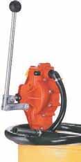 DRUM PUMPS & PUMPS AC UTILITY ROTARY VANE PUMPS Ideal for stationary installations, such as tank or barrel mounting Rugged, explosion-proof UL approved 115 V motor with sealed bearings Model DC506