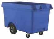 Drop-style sidewall allows cart to be loaded and unloaded easily Treated plywood undercarriage 5" Threadguard casters available in corner or diamond pattern Colour: Grey NA009 Model Capacity O.A. Dimensions Caster Wt.