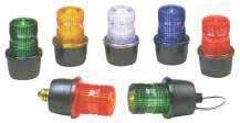 FIREBALL STROBE WARNING LIGHTS Very bright and compact strobe light Emits a powerful "lightning bolt" flash of light Approximately 5" tall and 4" in diameter Rated at 300-effective candlepower, can