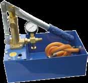 Test Unit/Sealants Pressure Test Unit Part No. Pressure (BAR) Weight MP-60 0-60 5,5 kg.