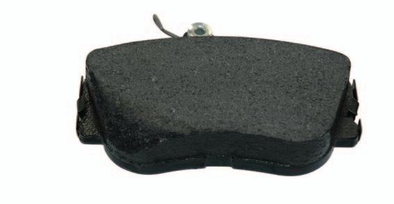 Brake pads Production faults Inadmissible