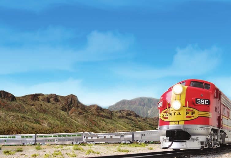 Th e Santa Fe El Capitan Th e HI-LEVEL Train That s Fun For Everyone!
