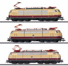 Both locos have mfx digital decoders high-efficiency propulsion and two axles powered. The Re6/6 has sound functions. 441-37320 SBB Swiss Federal Railways (green) Reg. Price: $949.98 Sale: $854.