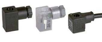 Valves > electrically operated valves > accessories > Plug sockets Form C