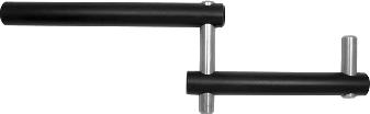 "Inline bracket" will be offset 1" when used with tube style arms. Select "Offset Bracket" to have the joystick inline with armpad on tube style armrests. Swing-away, Inline, Left Side Mount...$245.