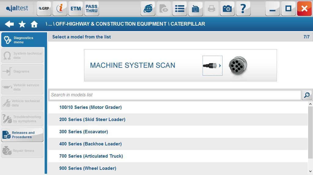 10 This new function allows the user to detect, connect and identify the different systems on the machine to be diagnosed, regardless