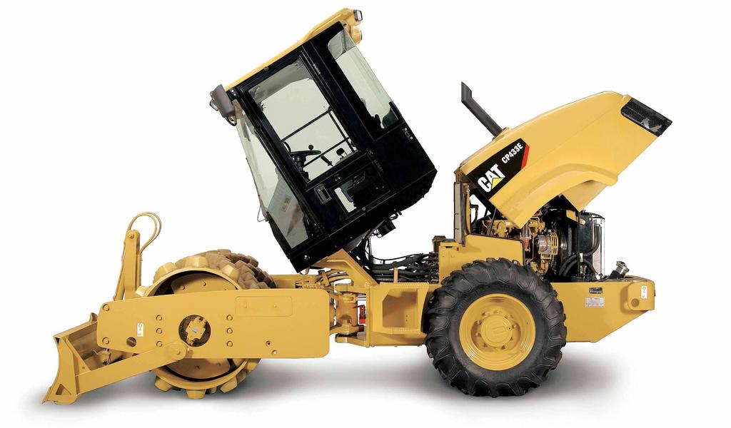 Reliability and Serviceability The 400E-Series Soil Compactors provide exceptional reliability and serviceability that you ve come to expect from Caterpillar.