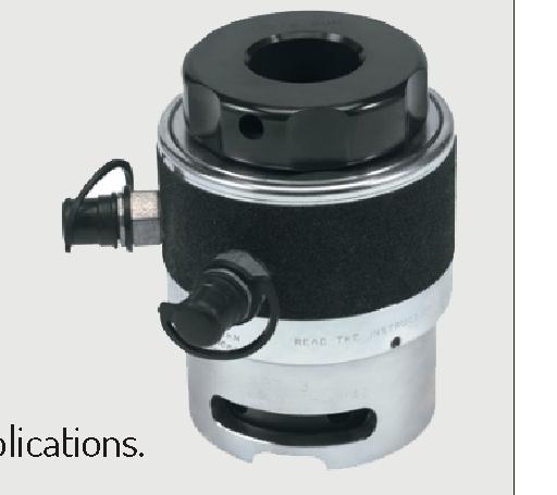 Bolt tensioners are designed for operation in a wide variety of applications including