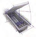 2 3 BOW PLATFORMS Our exclusive raked-back bow provides for wider beams and large, open casting platforms.
