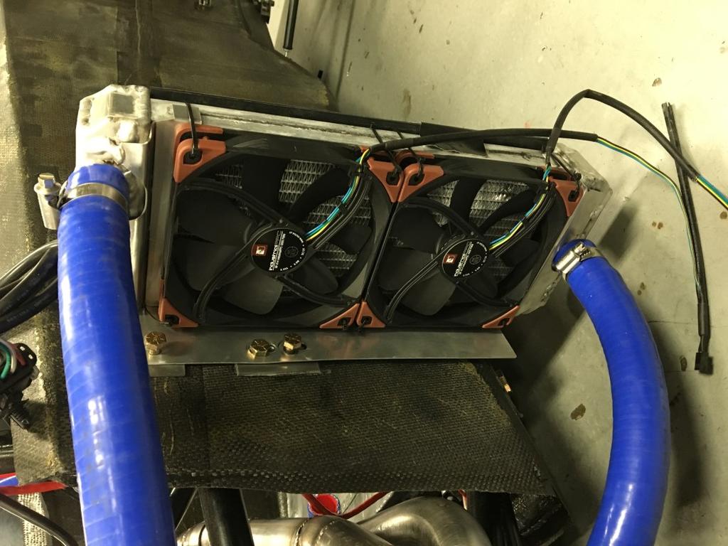 POWERTRAIN In March, Powertrain installed brand new custom radiators courtesy of TitanX.