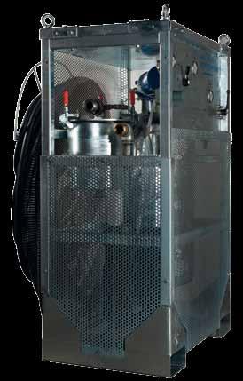 ENVIRONMENT: Ultra Mud Vacuum for complete control of Environment and Safety to control mud on the rig floor or for cleaning of
